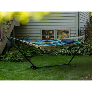 Aleisha 4 Piece Polyester Hammock with Stand Set