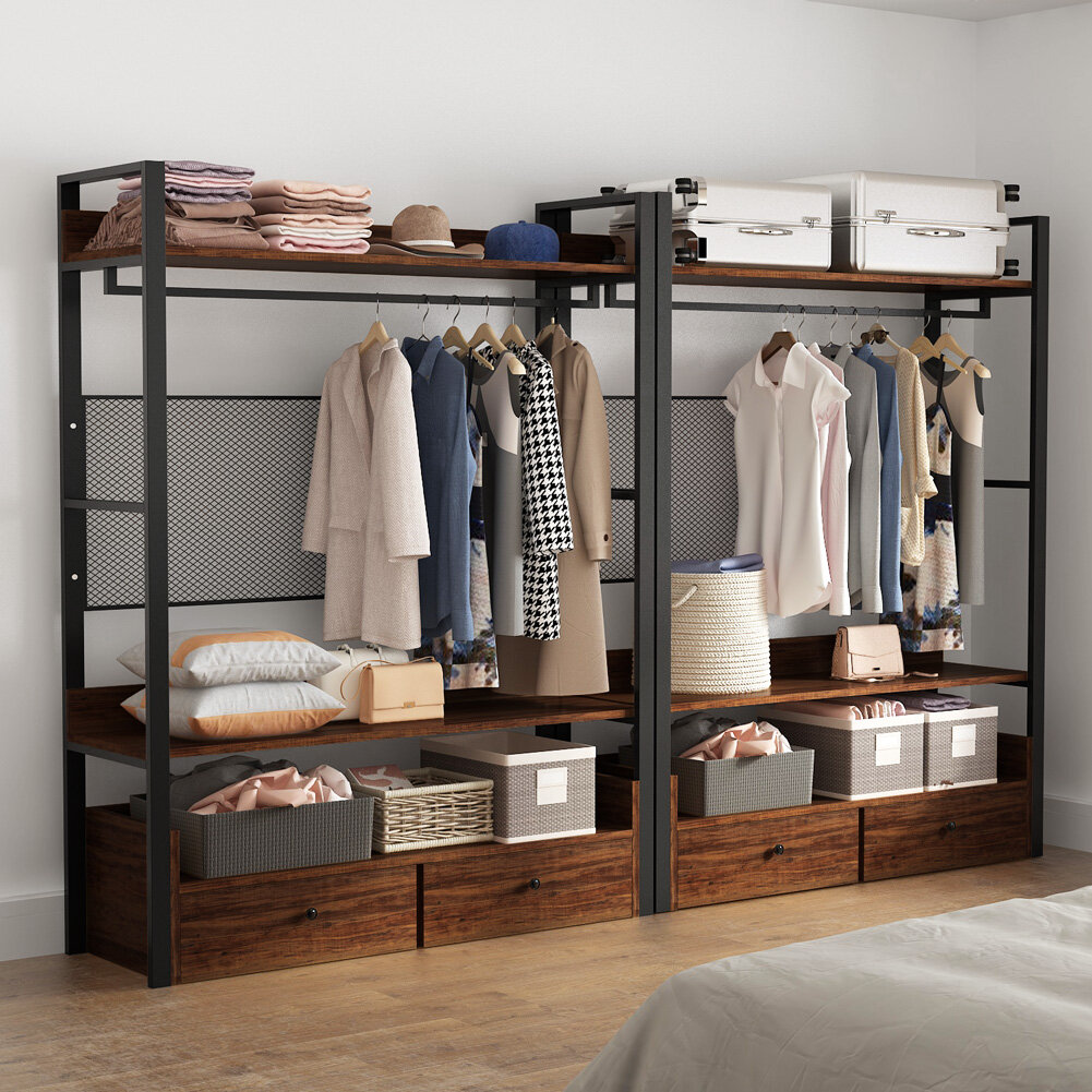 Free-Standing Closet Systems | Wayfair