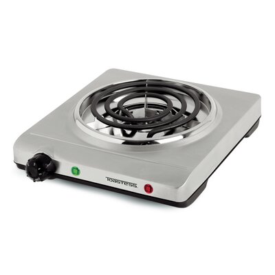 Salton Portable 10" Electric Cooktop with 1 Burner
