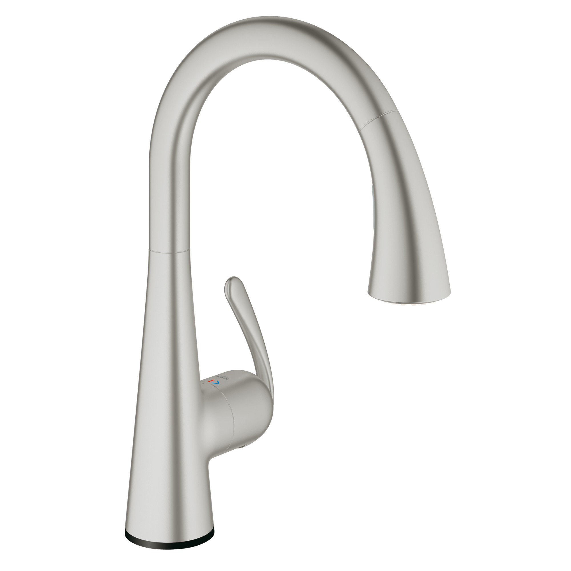 Grohe Ladylux Pull Out Touch Single Handle Kitchen Faucet Touch Single Handle Kitchen Faucet
