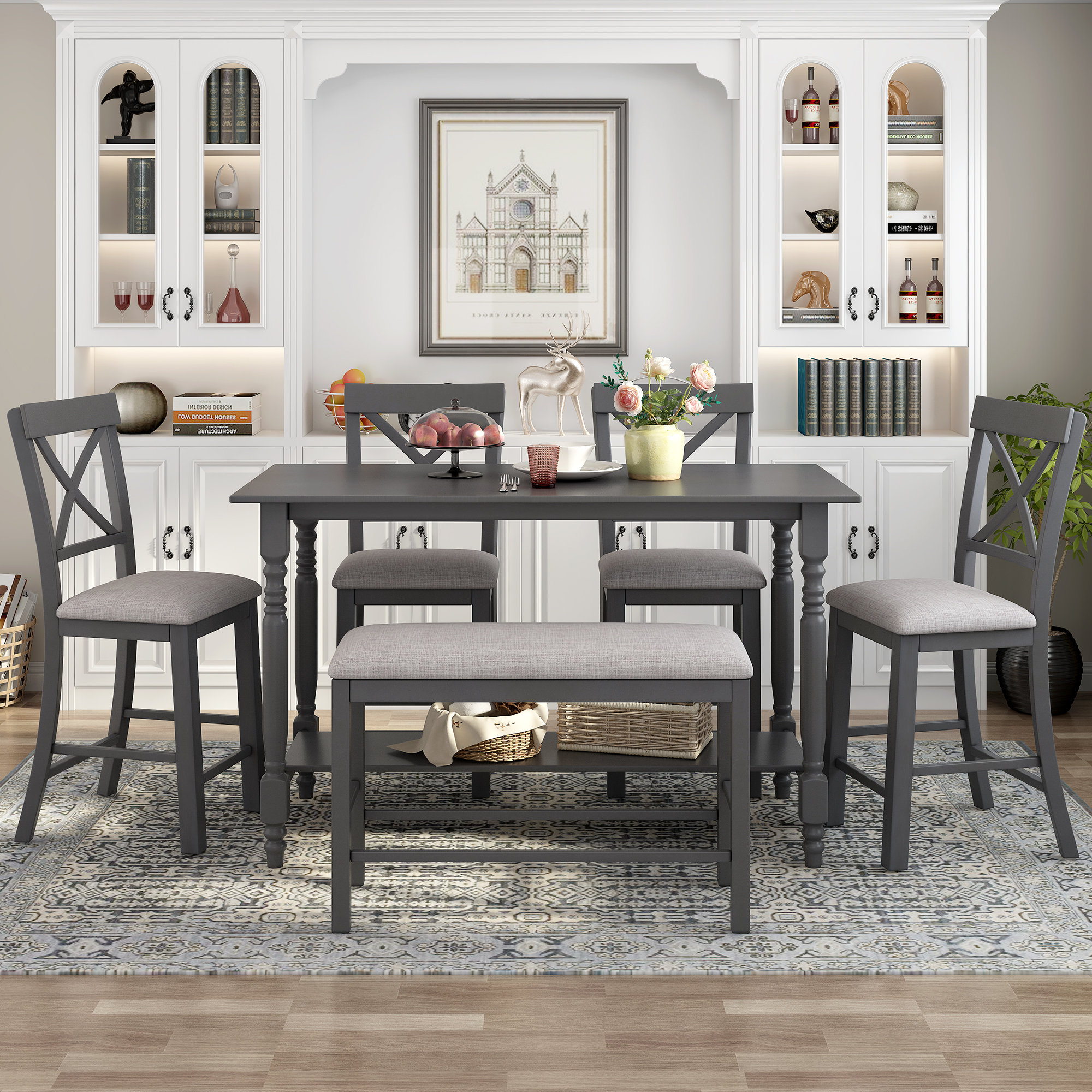 5 person dining set