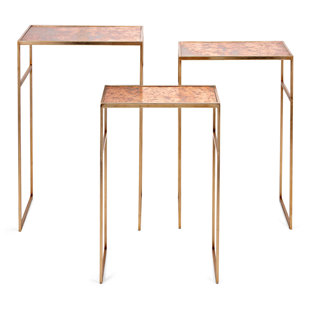 Darwen 3 Piece Coffee Table Set by World Menagerie #1