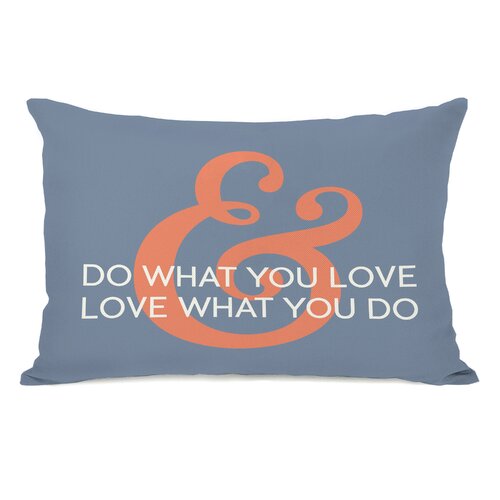 Trinx Do What You Love Throw Pillow | Wayfair