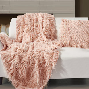 Throw Blanket And Pillow Sets Wayfair Alvy Throw Blanket And Pillow Set