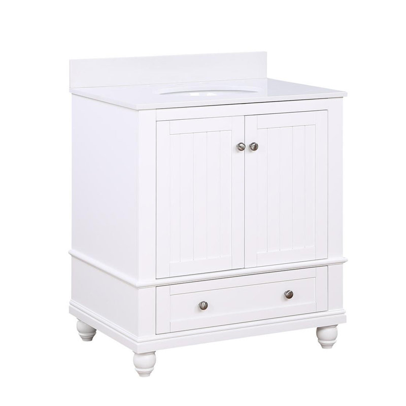 Charlton Home Allison Beach 30 Single Bathroom Vanity Reviews Wayfair