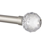 Crystal Curtain Rod Finials Wayfair