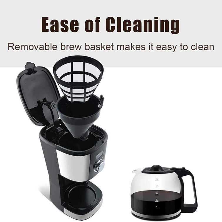 HIMIWAY 12 cup Stainless Steel Coffee 