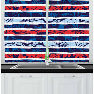 Beach Theme Kitchen Curtains Wayfair Ca