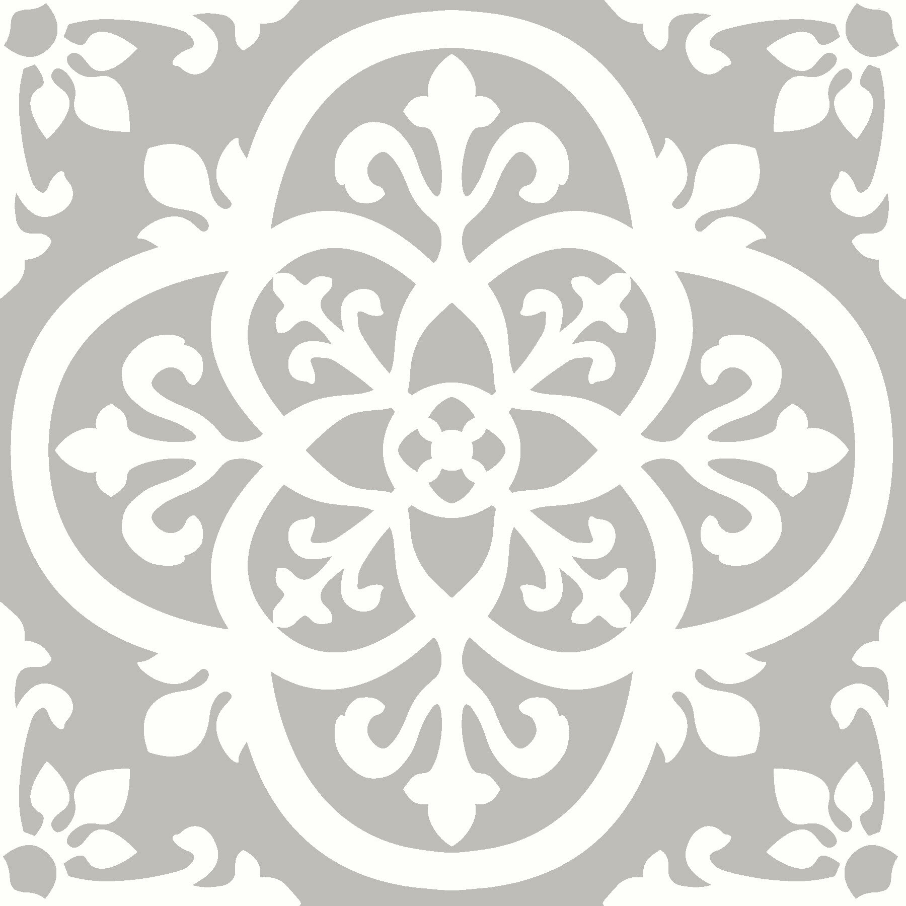 36 Silver Flower Motifs 28 mm flat backed to Sew or Glue on card or fabric