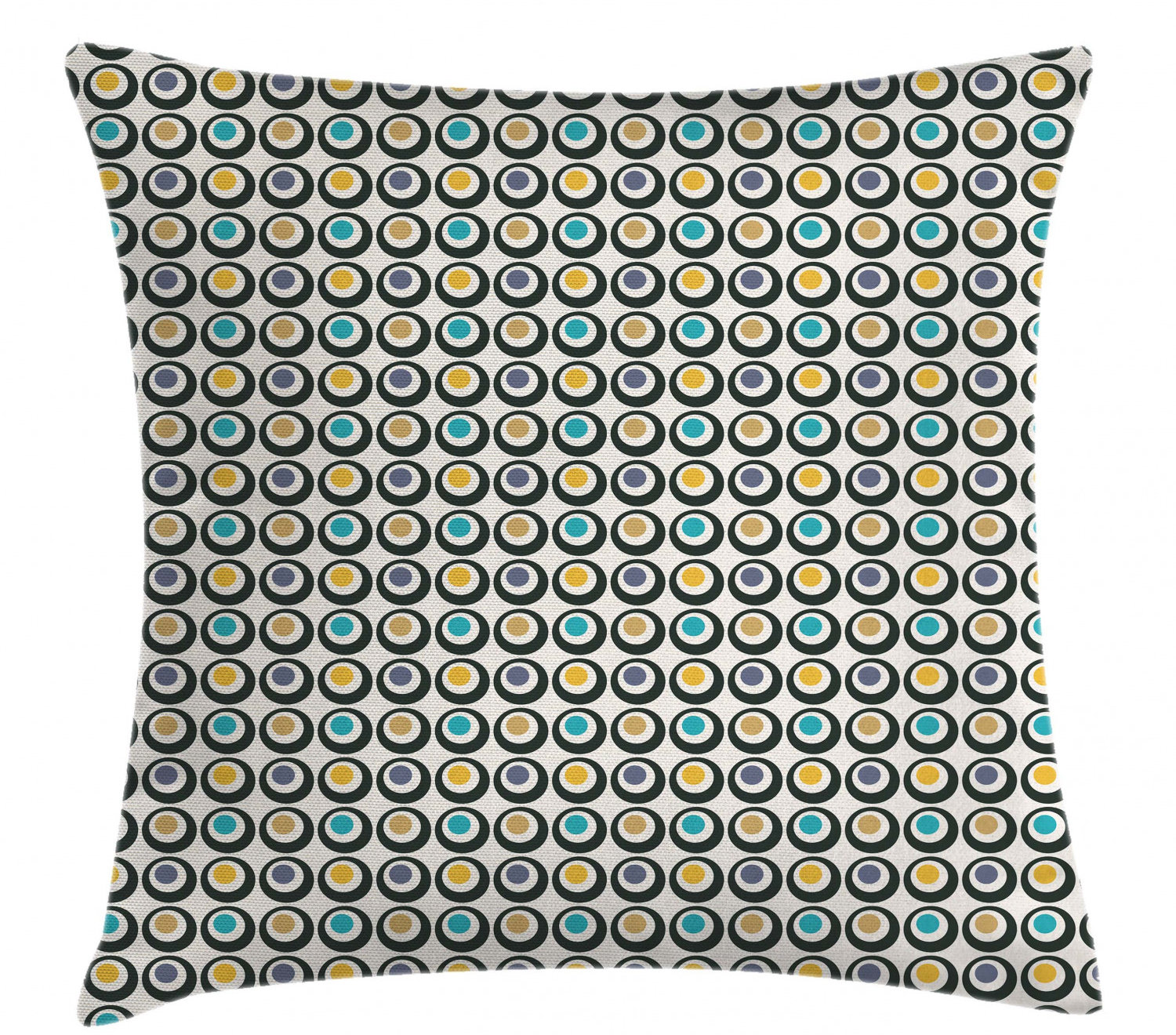 East Urban Home Ambesonne Retro Throw Pillow Cushion Cover Bold
