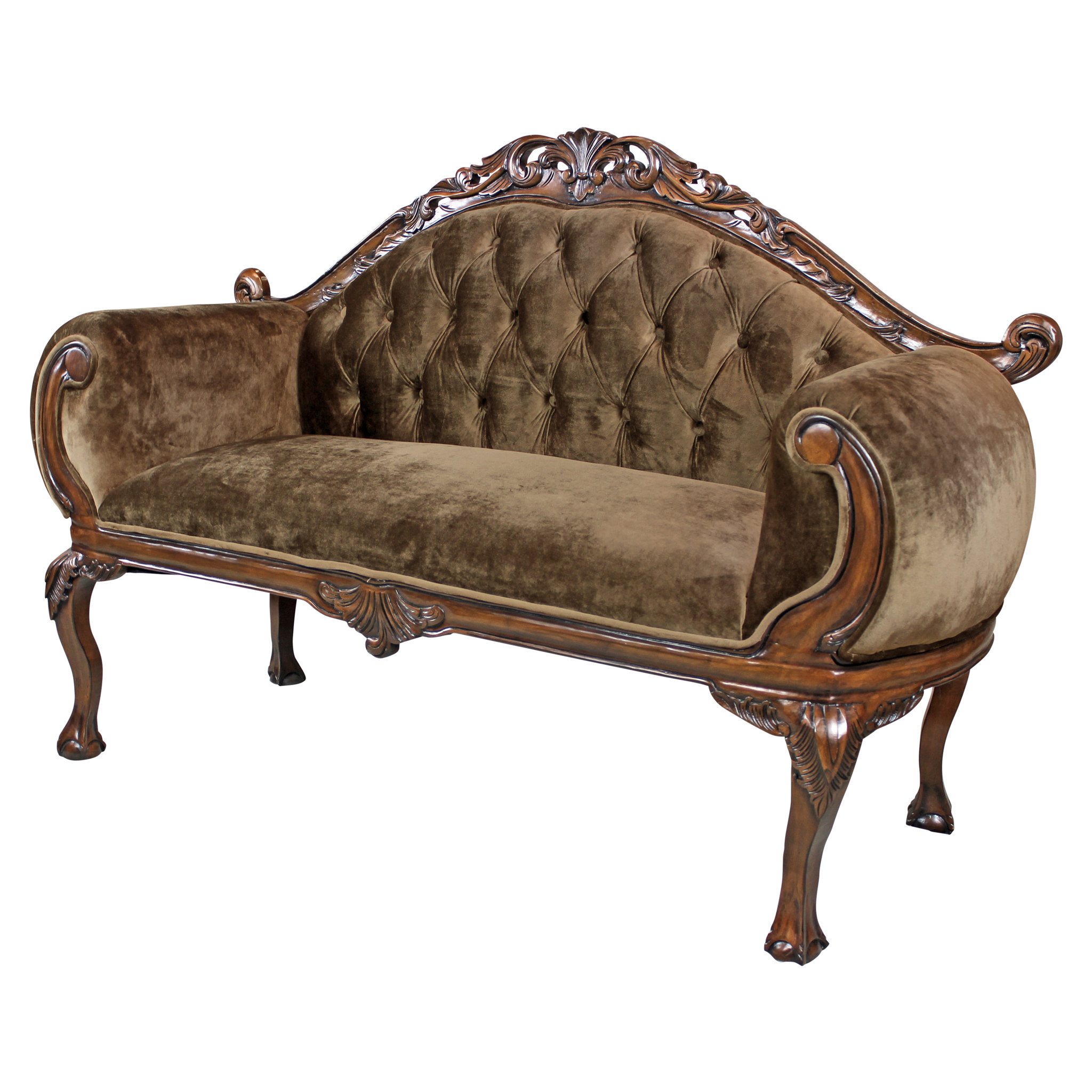 Mademoie Moreau S French Salon Settee Sofa