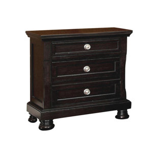 Go to store & view more images Fredrick 3 Drawer Nightstand with USB Outlet by Darby Home Co