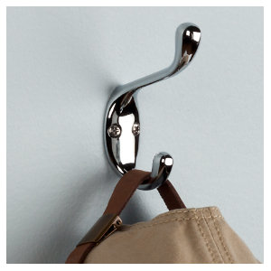 Heavy Duty Coat and Hat Wall Hook (Set of 5)