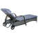 Barkhamsted Reclining Sun Lounger Set With Cushions and Table