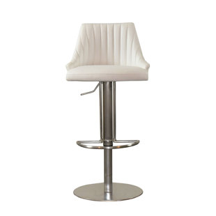 Go to store & view more images RMG Fine Imports Monroe Adjustable Height Swivel Bar Stool