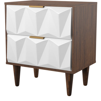 Mercury Row Manke 2 Drawer Nightstand