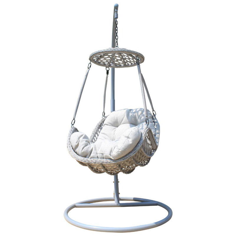 Bayou Breeze Boonville Swing Chair With Stand Wayfair