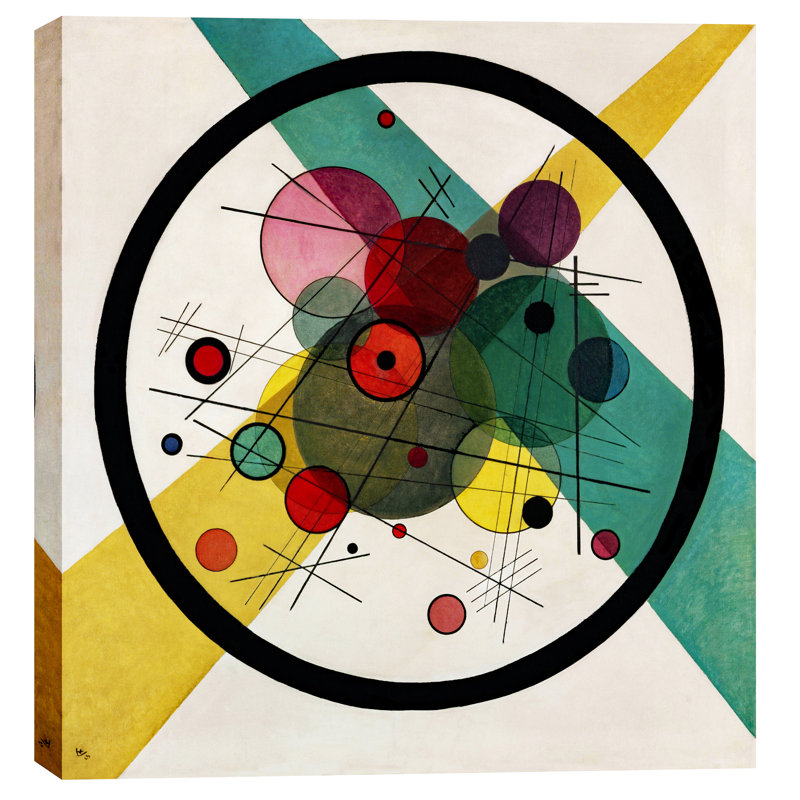 Wassily Kandinsky Fine Art Giclee Canvas Yellow Red Blue Art Print Poster
