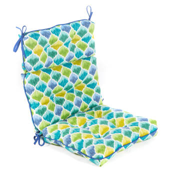 Bay Isle Home Cheryl High Back Balmoral Tropical Opal Outdoor Lounge Chair Cushion Wayfair