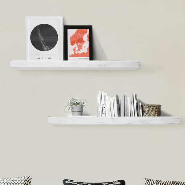 36 Inch White Floating Shelf Wayfair Ca