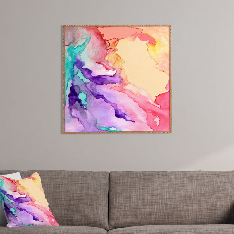 East Urban Home Color My World By Rosie Brown Picture Frame