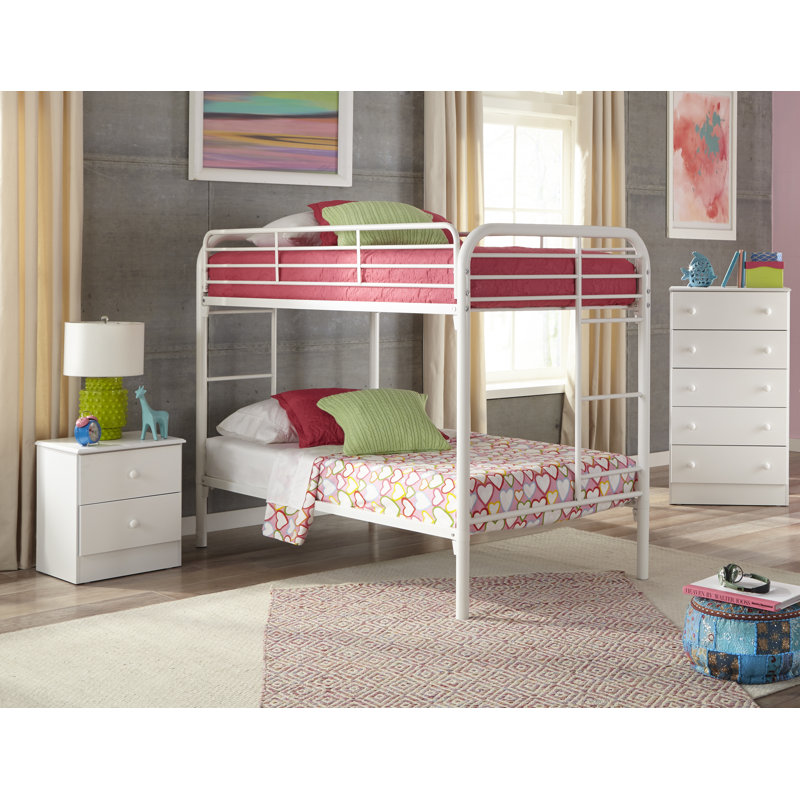 Harriet Bee Walter Twin over Twin Standard Bunk 3 Piece ...