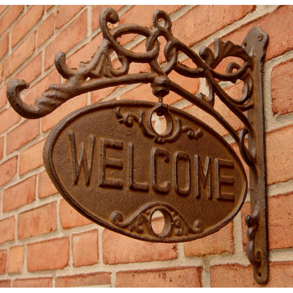 Front Door Welcome Sign Wayfair
