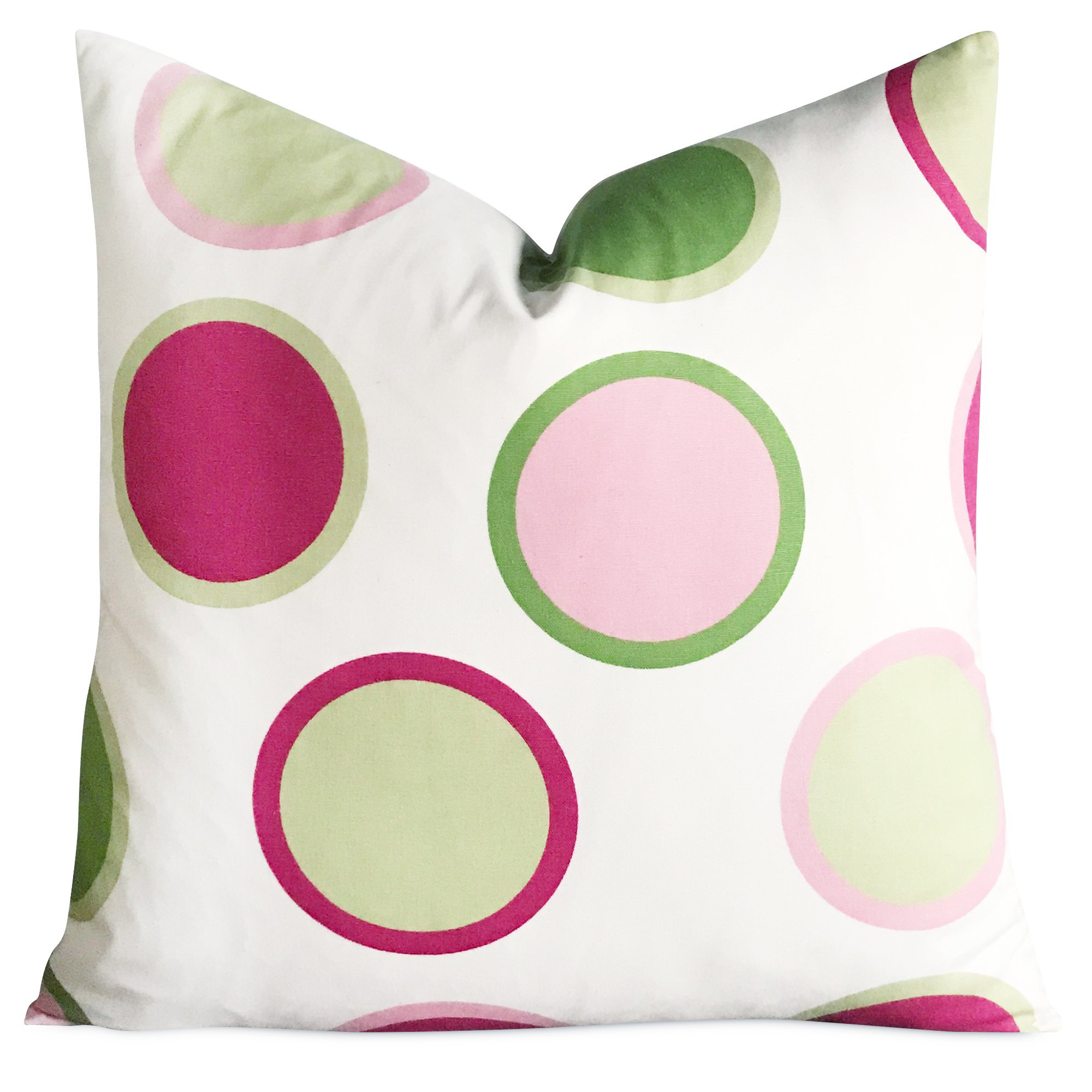 Ebern Designs East Broadway Large Polka Dot Decorative Pillow Cover Ebern Designs East Broadway Large Polka Dot Decorative Pillow Cover Wayfair
