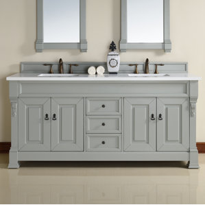 Northampton 72 Double Bathroom Vanity Set james martin furniture | wayfair Northampton 72 Double Bathroom Vanity Set james martin furniture | wayfair