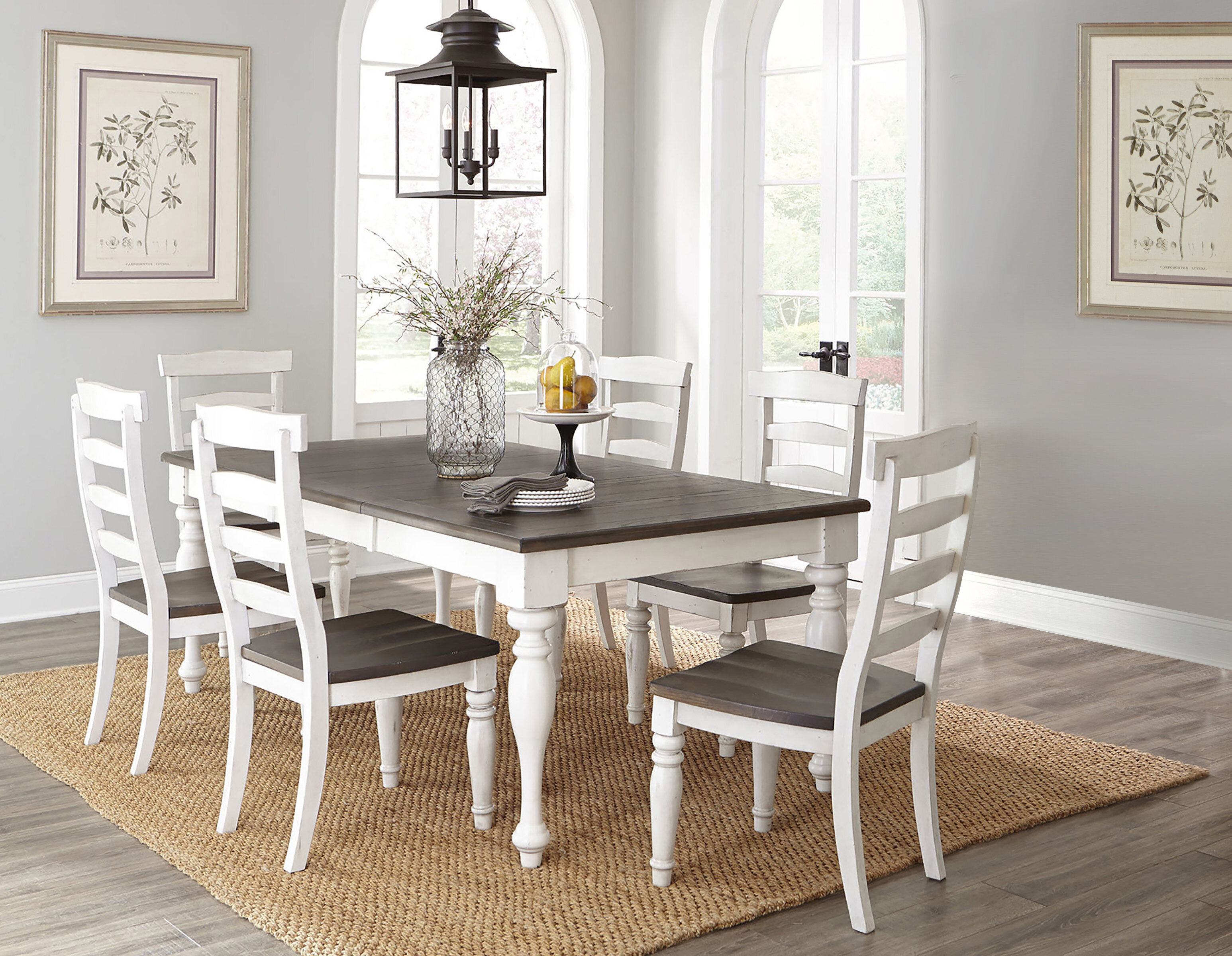 wayfair extendable table and chairs