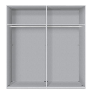 Schwebetürenschrank Solutions Bianco, 216 cm H ..