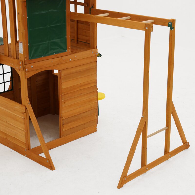 kidkraft ridgeview deluxe clubhouse wooden playset