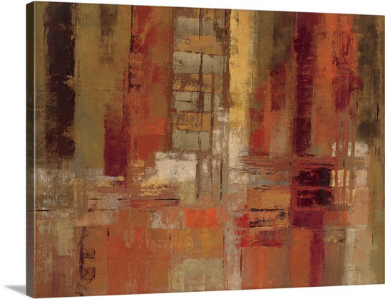 Canvas On Demand Sunset Street By Silvia Vassileva Painting
