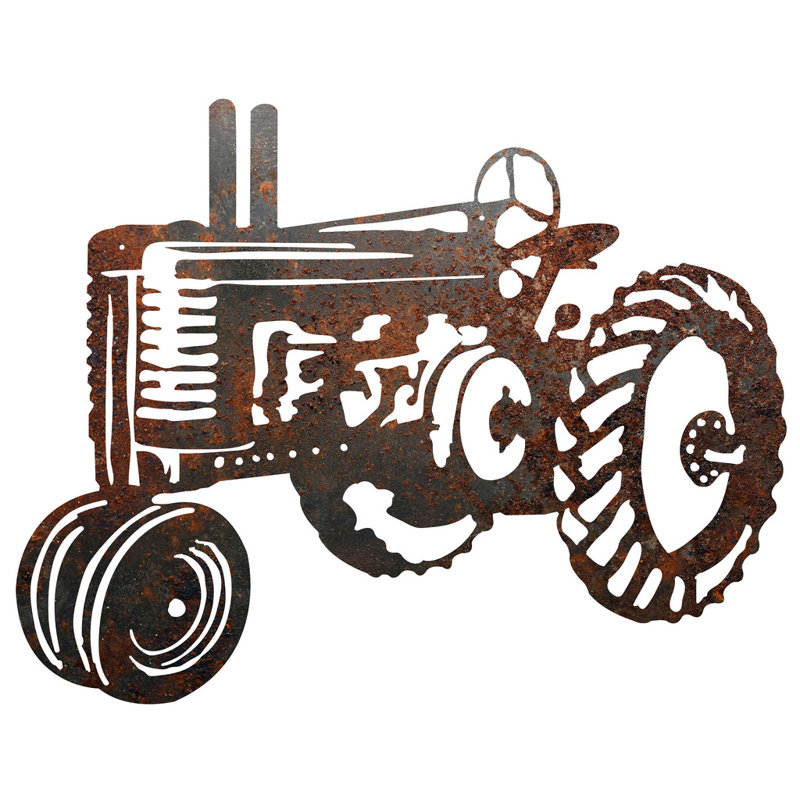 Recherche Metal Tractor Sign Wall Décor Reviews Wayfair Metal Tractor Sign Wall Décor