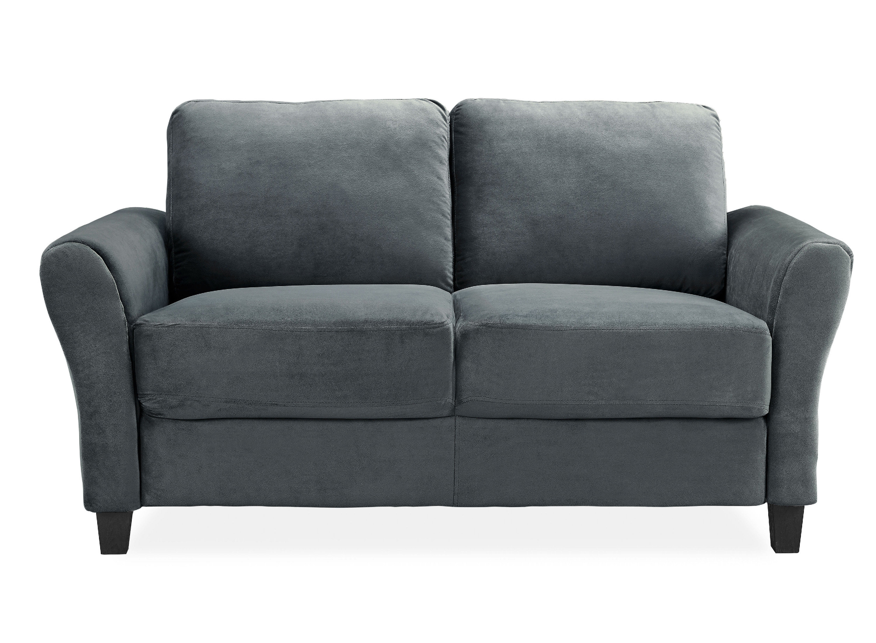 Andover Mills Celestia Microfiber Microsuede 56 3 Flared Arms Andover Mills Celestia Microfiber