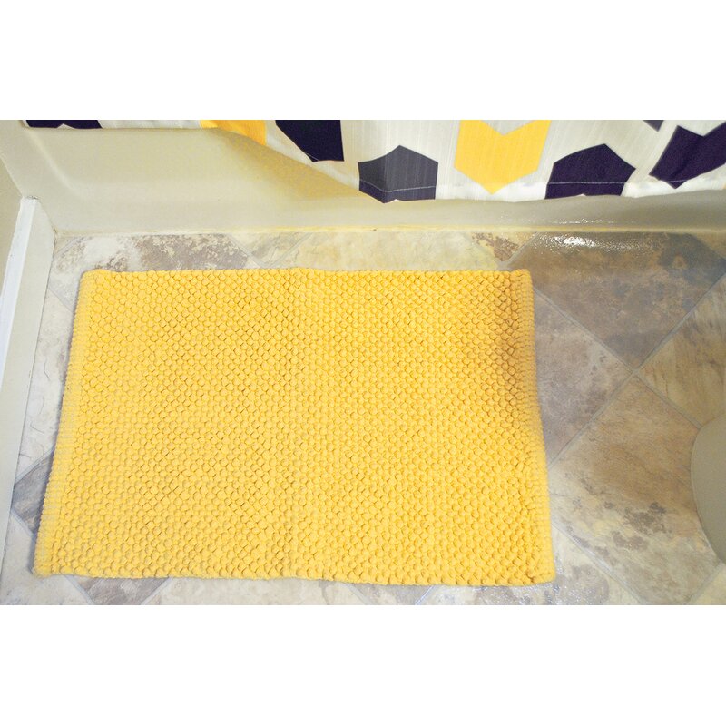 The Twillery Co Torino Popcorn Bath Rug Reviews Wayfair