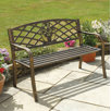 Hillcrest Heights steel bench