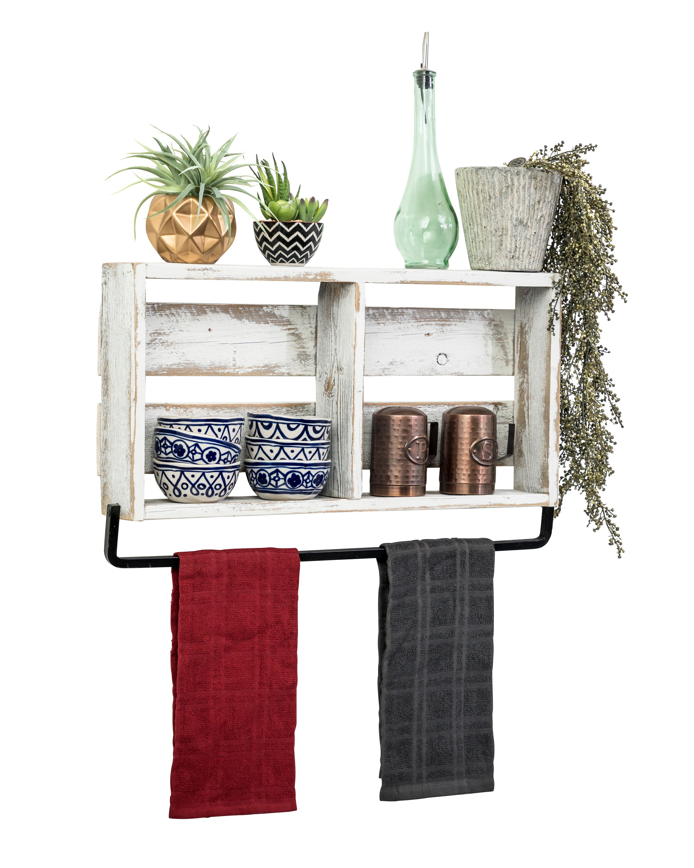 Abbeville Barnwood Plank Wall Shelf Reviews Joss Main