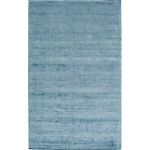 Hand-Tufted Blue Area Rug