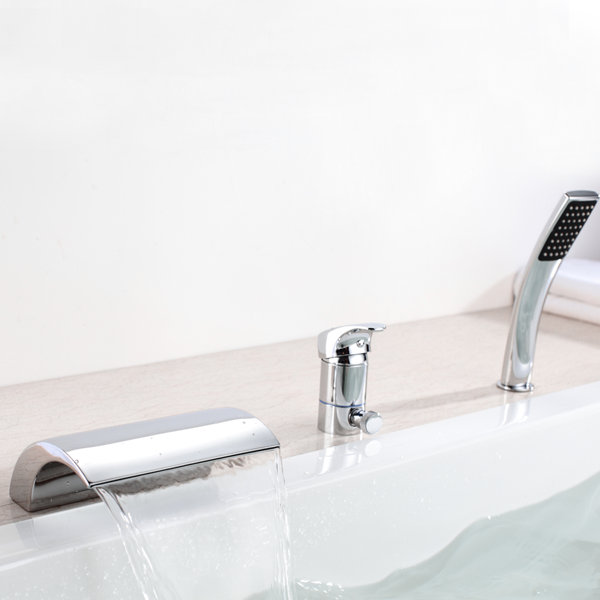Sumerain Single Handle Deck Mount Bath Tub Faucet Reviews Wayfair