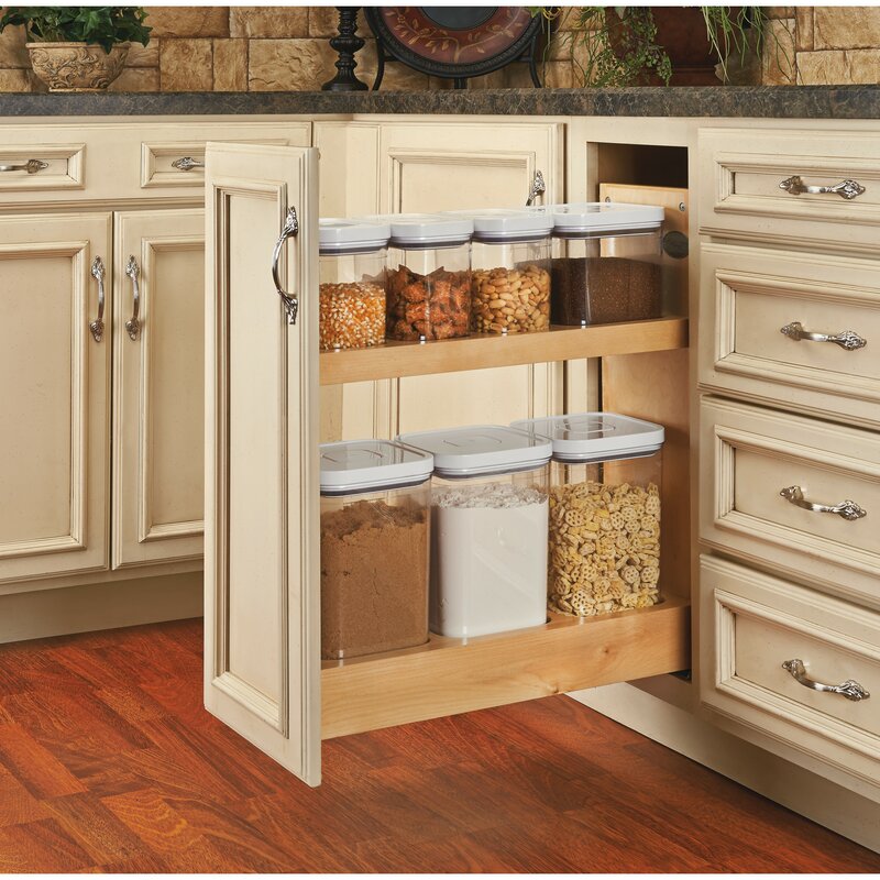 Rev-A-Shelf Base Cabinet Organizer Pull Out Pantry & Reviews | Wayfair