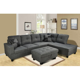 Go to store & view more images Benjamin Sectional with Ottoman by Beverly Fine Furniture
