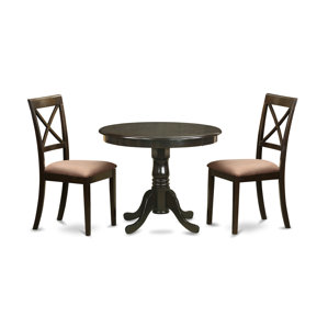 3 Piece Dining Set by East West Furnit..
