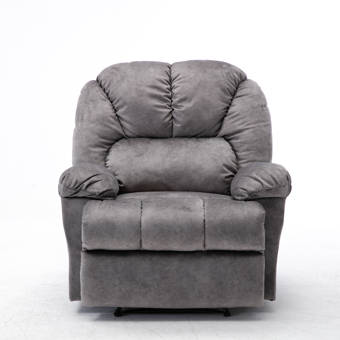Red Barrel Studio Divonte Genuine Leather Manual Recliner