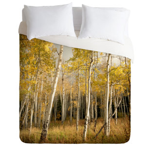 Go to store & view more images East Urban Home Golden Aspen Duvet Cover Set