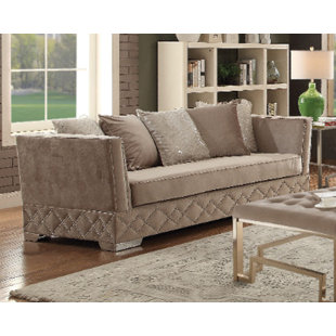 Falite Velvet Sofa by House of Hampton Fresh