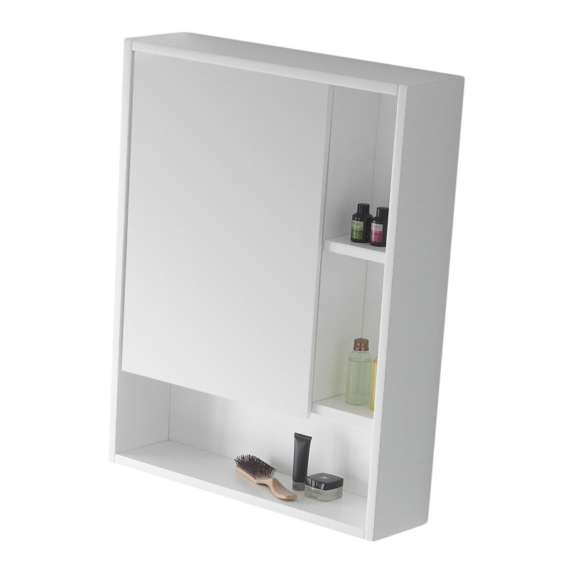 Lee Surface Mount Framed 1 Door Medicine Cabinet With 2 Shelves Reviews Allmodern