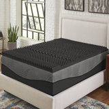 Charcoal Infused 2.5" Memory Foam Mattress Topper