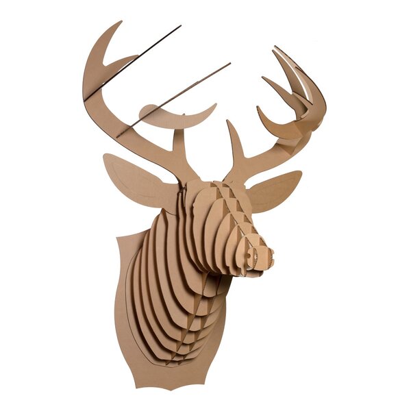 Cardboard Safari Bucky Wall Décor & Reviews | Wayfair