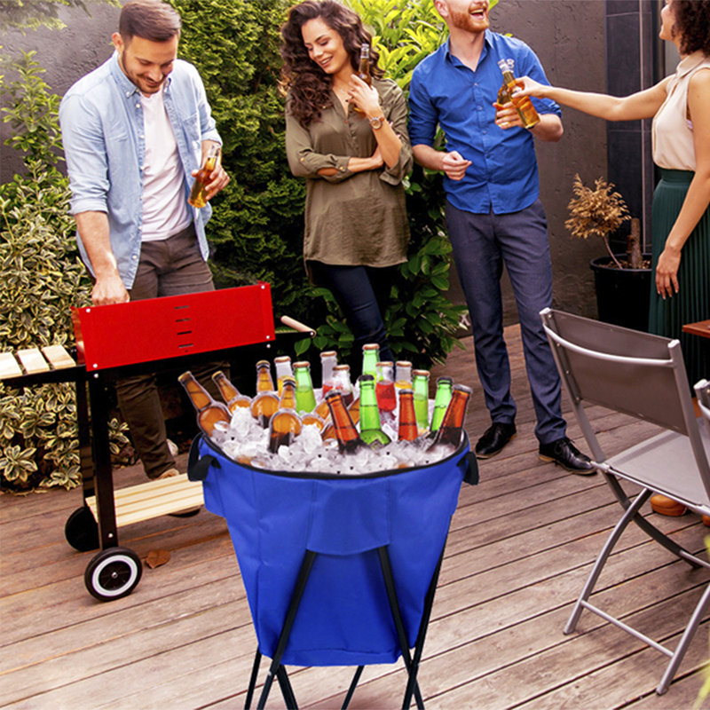 party cooler with stand
